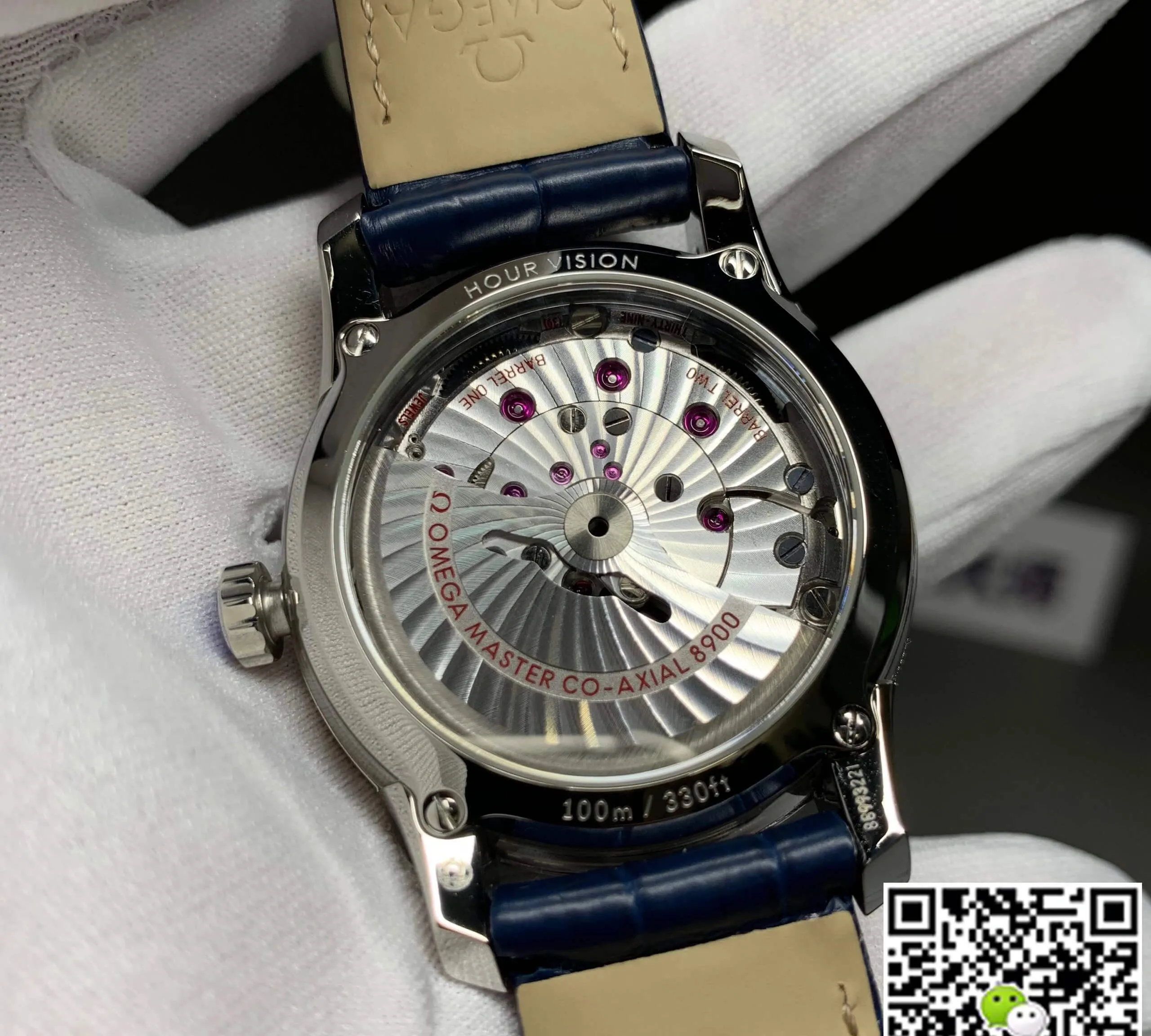 Omega De Ville 433.33.41.21.03.001 VS Factory 1:1 Best Edition Replica Watch Leather Strap